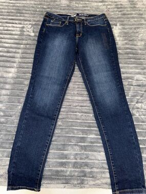 Massimo Dark Blue Women's High Rise Skinny Jeans